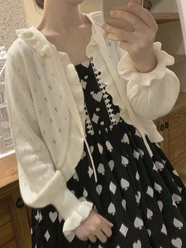 Cardigan Lolita Japonais Kawaii pour Femme