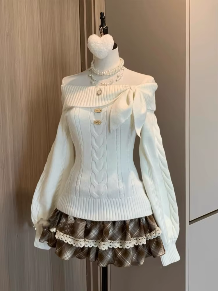 Pull de Noël Slim Fit pour femme