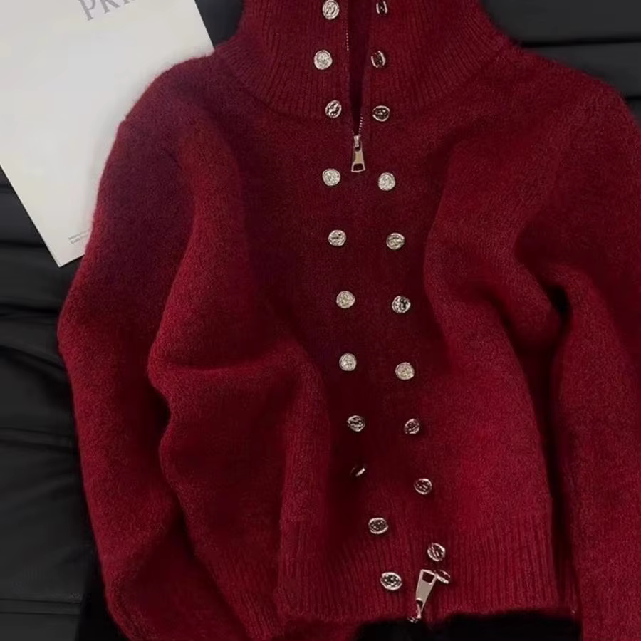 Cardigan moelleux de luxe pour femme
