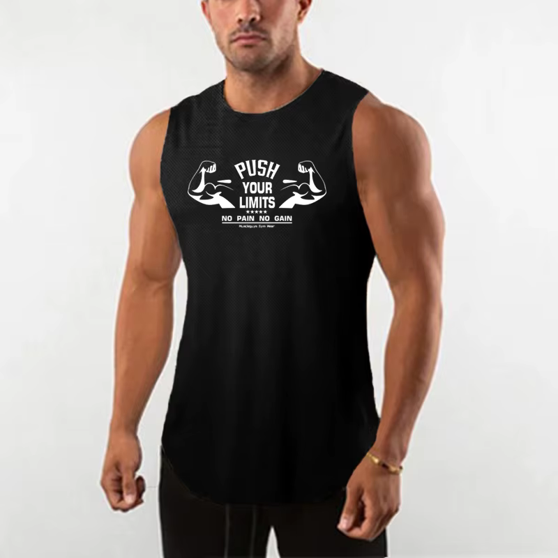Débardeur de sport décontracté pour hommes, respirant et à séchage rapide, idéal pour la gym, le fitness, le jogging et les activités de plein air en été