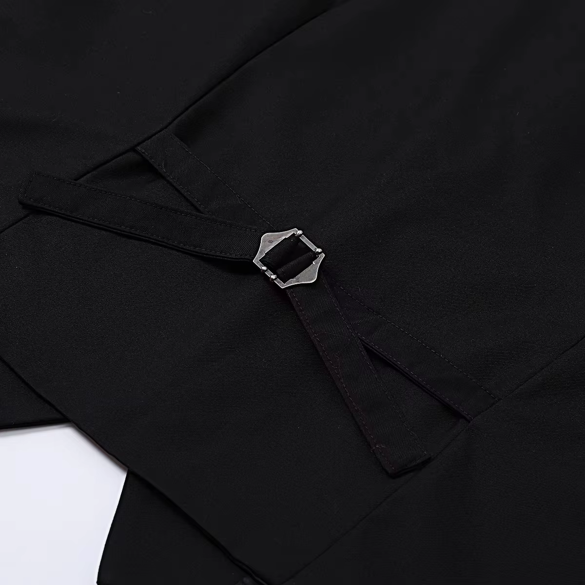 Gilet de costume pour hommes, ensemble de tenue formelle d'affaires pour mariage, bureau, fête d'anniversaire, veste d'église de pâques, gilet noir