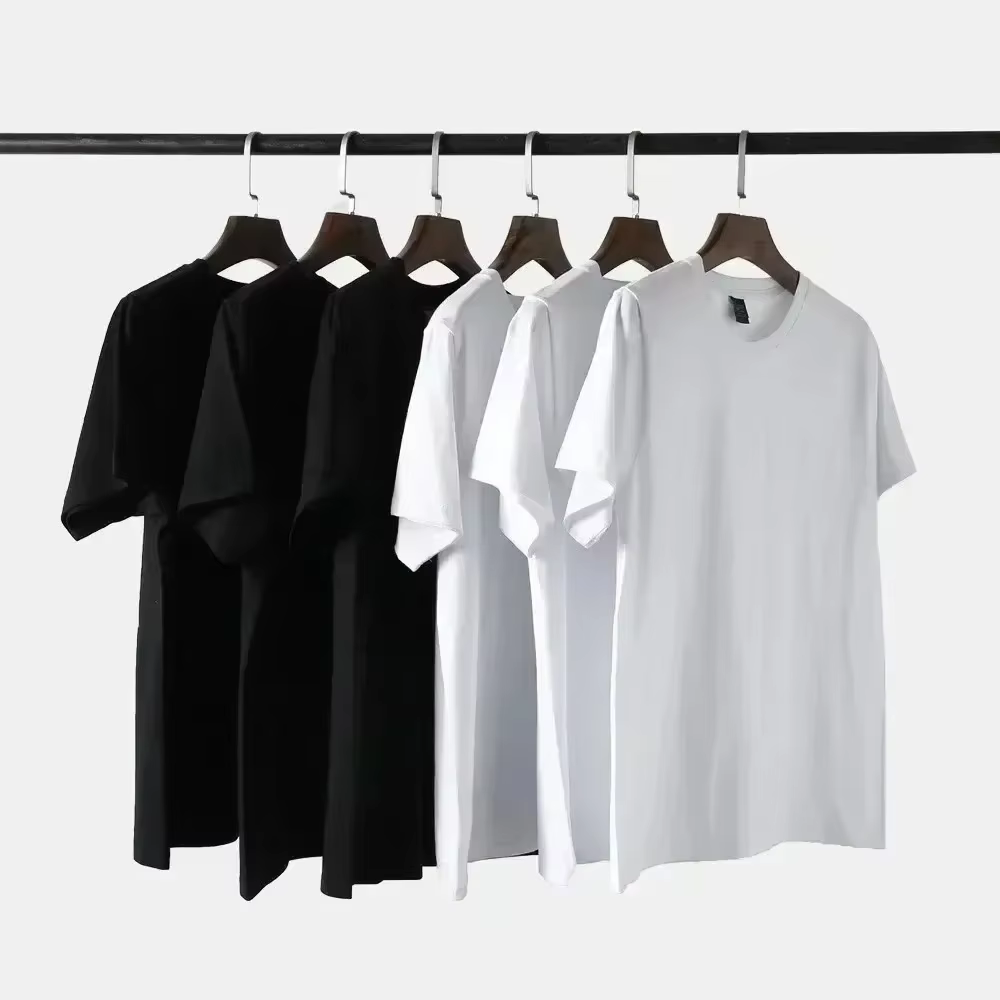 T-shirt à manches courtes col rond pour homme de marque haut de gamme, nouveau modèle d'été, confortable, respirant, décontracté, imprimé