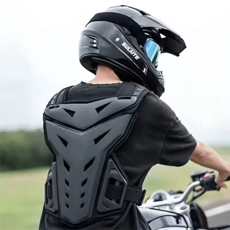 Veste de Moto avec armure corporelle pour Motocross, protection du dos et de la poitrine, gilet de Moto pour tout-terrain, équipement de protection pour Dirt Bike