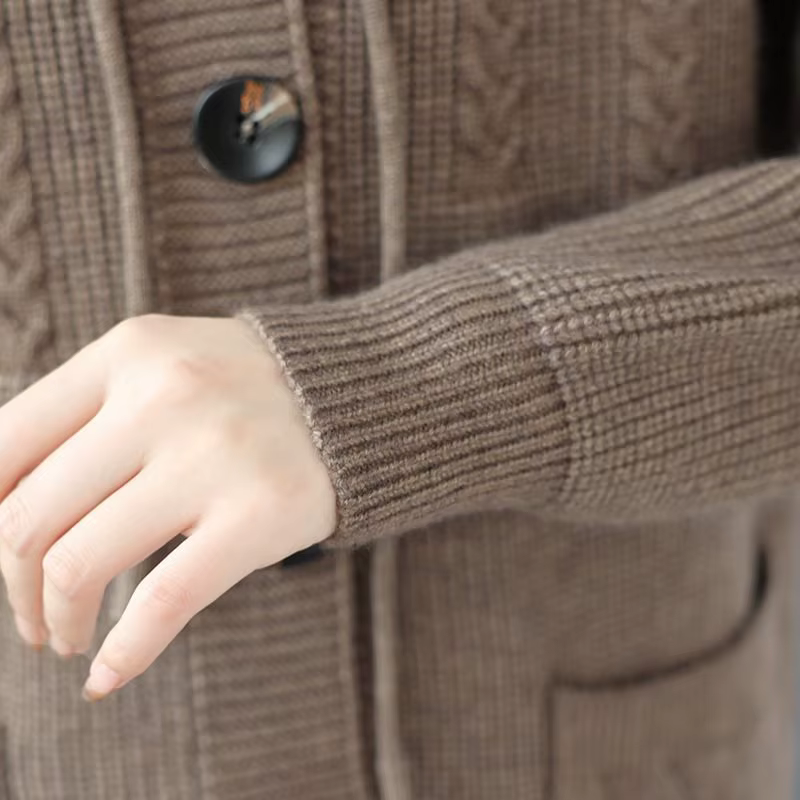 Cardigan tricoté pour femme