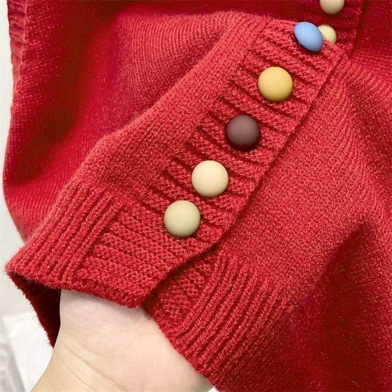Gilet pull sans manches en tricot doux pour femme