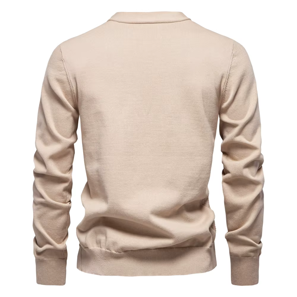 2025 hommes col en v boutonné coton Cardigan pull tricots décontractés Social tricoté Cardigans pour hommes