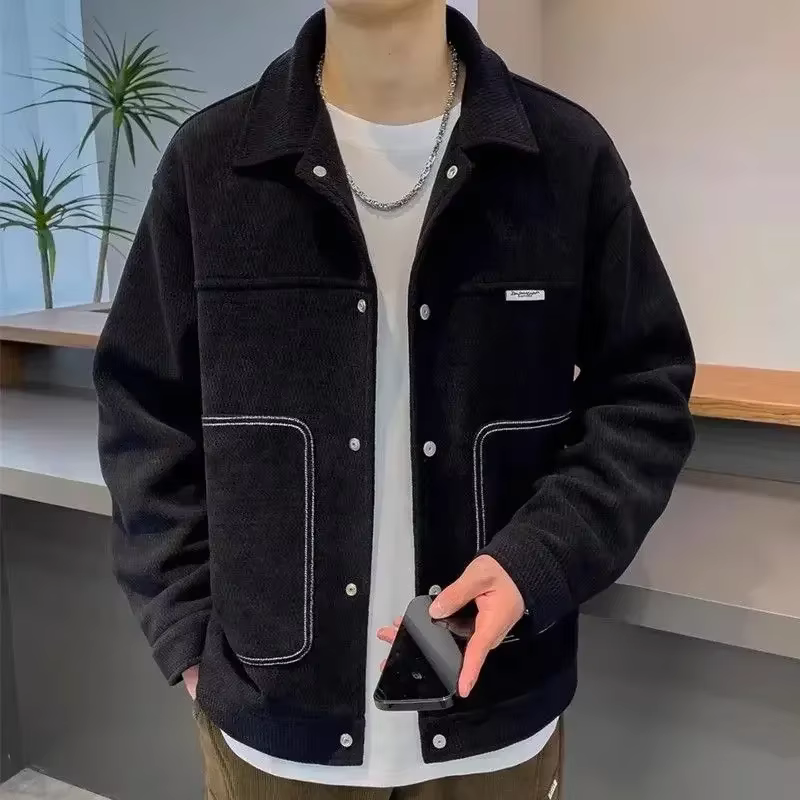 Veste pour hommes de haute qualité homme manteau élégant printemps automne marques originales pas cher vente vêtements mode 2025 livraison rapide Joker