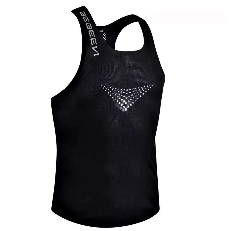 Nouvelle veste de course professionnelle d'été pour hommes, en maille respirante à séchage rapide, pour le marathon et l'athlétisme