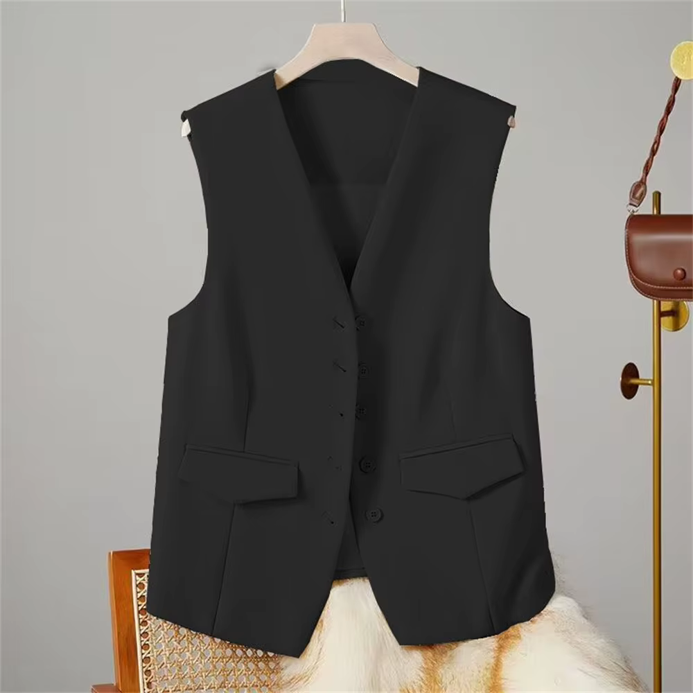 Vêtements de mode élégants automne printemps gilet pour femmes