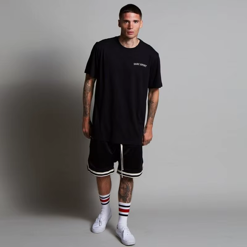 Short de sport en maille pour hommes, séchage rapide, ample, entraînement musculaire, pour l'été, Fitness, jogging, décontracté, respirant