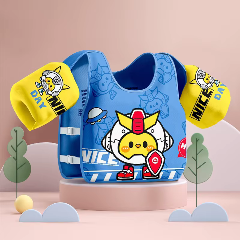 Gilet de natation flottant pour piscine, gilet de flottabilité pour débutant, Tube d'anneau de natation, équipement de jeu d'eau, sans gonflage